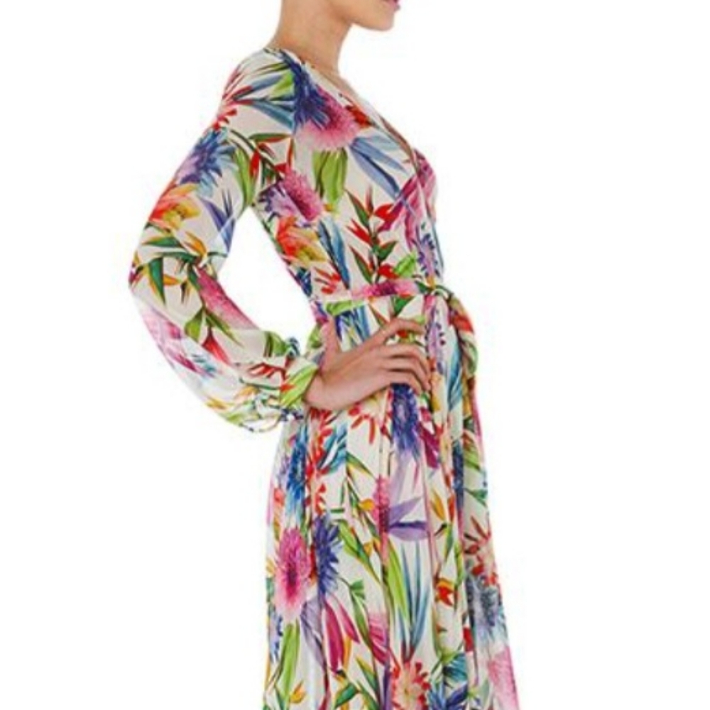 Women xl floral maxi dress